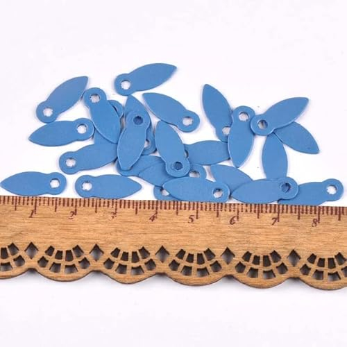 XIAOXIN 100Pcs Multicolor Brads per Scrapbook Abbellimento Rotante Serrature Bottoni Brad Fai da Te Album di Foto Cornice Scarpe Fatte A Mano Decor