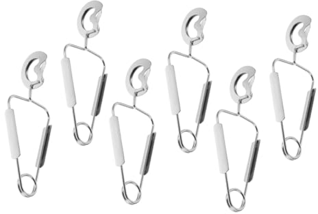 DECHOUS 6 Pièces Pince À Escargots Vaisselle Pince À Assiette À Escargots Pinces À Escargots Pince Fourchettes À Escargots Pince De Service D'Escargot Mini Pince De Cuisine Pince De