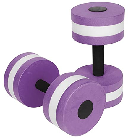Water Dumbbells Foam Dumbbells Aqua Dumbbell Aqua Fitness Resistance Barbells Yoga Swimming Equipment Summer Outdoor Sports Accessories