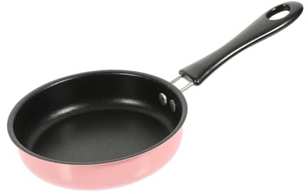 LABRIMP Kleiner Bratpfanne Aus Antihaftmaterial Für Induktionsherde Kleine Eierpfanne in Pink Mit Robuster Hitzebeständiger Beschichtung Für Haus Und Küche