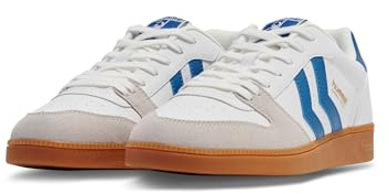 Hummel Lacets de Basket Handball Parfaits pour Adulte, Blanc/Bleu., 46 EU