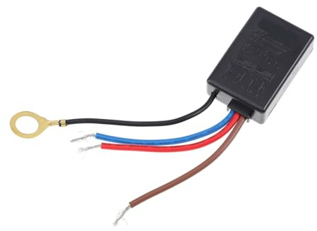 LALAFINA Lámpara de Mesa Táctil LED Regulable Interruptor de Inducción, Color Negro, Fácil Instalación y Uso Versátil para Atenuación en Lámparas de Mesa Varios estilos
