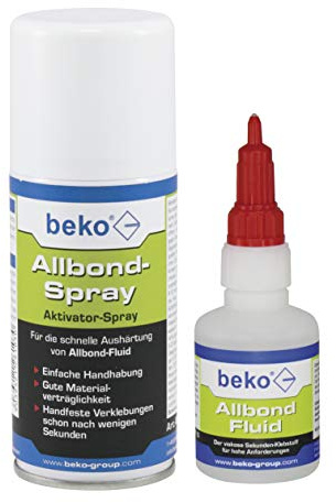 Beko 261250 - Allbond Adhesivo Líquido + Aspersión 50G Fluid + Spray 150Ml
