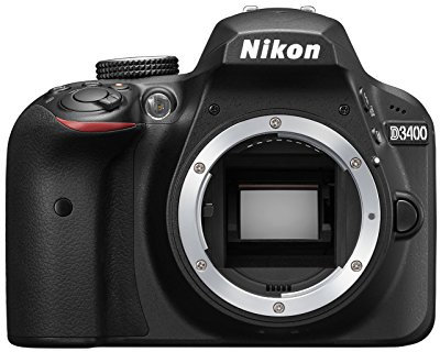 Nikon digitale a lente singola reflex (SLR) FOTOCAMERA D3400 CORPO NERO D3400BK (Giappone Import-Nessuna garanzia)