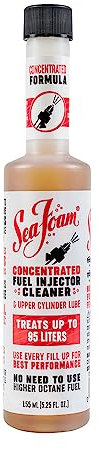 Sea Foam Concentrated Fuel Injector Cleaner,Helps clean fuel injectors & restore Injector patterns,Lubricates upper cylinders, Helps recover lost MPG & help reduce exhaust emission 155ml