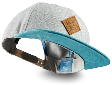 Soulbuddy Gorra Snapback para hombre – Unisex Streetwear Basecap para hombres y mujeres – Elegante gorra para el día a día y las vacaciones – Gorra de béisbol imprescindible para hombre – Talla única