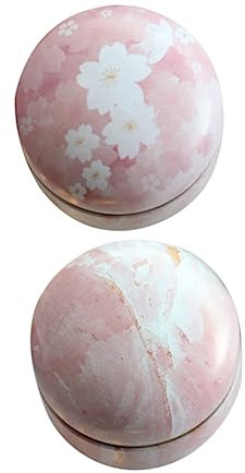 TOPBATHY Barattoli Tradizionali in Lattine da Tè Vuote Trasformate in Scatole di Caramelle Contenitori per La Conservazione di Piccoli Beni