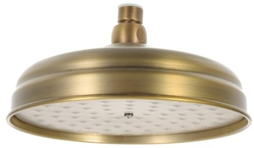 SOPOTUTU Pommeau De Douche à Effet Pluie Cuivre Pour Salle De Bain Pommeau Rétro Avec Grand Débit Eau