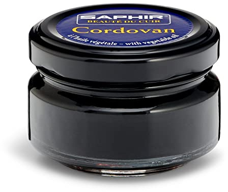Saphir Cream Cordovan pferdelederpflege Black 50ml