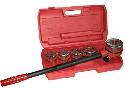 KIT FILIERA IN VALIGETTA FILETTATURA FILIERE PER TUBI IDRAULICA FILETTATRICE