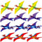 THE TWIDDLERS 48 Dino Styroporflieger Kinder Segelflugzeuge, Dinosaurier Styroporgleiter für Jungen & Mädchen - Schaumstoff Flugzeug Kindergeburtstag Mitgebsel, Partytüten Spielzeug Flieger, Piñata