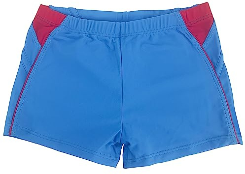 Laphilo Maillot de Bain pour Enfants garçons Short Bermuda d'été Shorts (cod. 1200), 12303 Azur, 6-8 Ans
