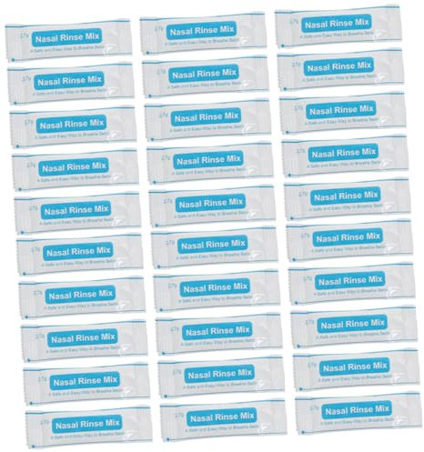 Baluue 80piezas Sal Nasal Instantánea Para Lavado Nasal Enjuague Para Adultos y Sal Sin De Usar y Transportar