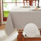 meioro Rechteckige Tischdecke, Wasserbeständige mit Lotuseffekt Quaste Tischtuch Polyester Tischabdeckung, Wasserdicht Tischdecken Tischschutz für Küche Esszimmer Bankett Dekoration (Khaki,100x140cm)