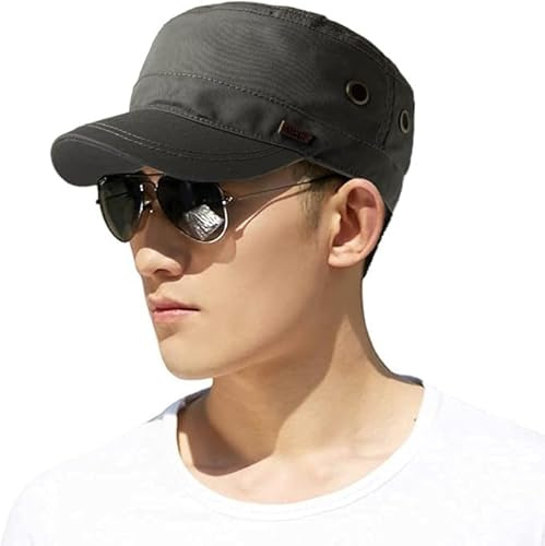 Comhats Cotton Army Military Baseball Sun Cap 68033 Dark Grey XXL