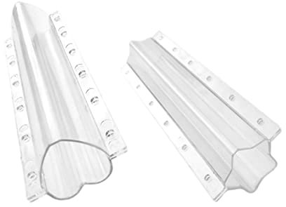 CIMAXIC 2Pezzi Trasparenti per Cetrioli e Stella per Coltivazione Sicura Verdure Accessori per Giardinaggio e Semina