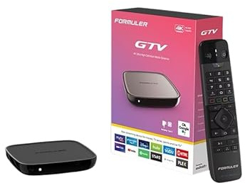 GTV 4K Media Streaming Box – Voice Remote, Dual-Band WiFi, 4K Ultra HD, Certified, Powerful Streaming Player
