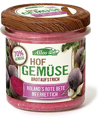 Allos - Hofgemüse Rolands Rote Beete Meerre, 135 g