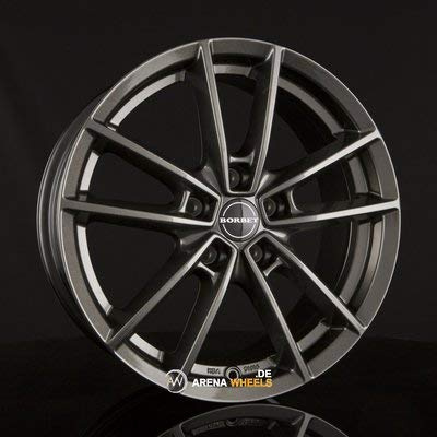 BORBET W 7J x 17 Zoll ET 50 LK 5x114.30 Alufelge Felge KBA NEU