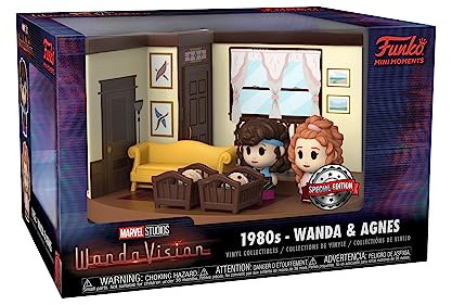 Funko Mini Moments: Marvel: Wanda Vision - LR 80’s - Collectable Vinyl Figure - Gift Idea - Official Merchandise - Toys for Kids & Adults - TV Fans - Model Figure for Collectors and Display