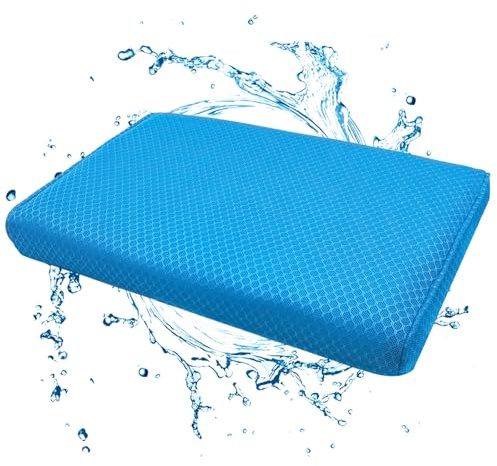 Shower Seat Cushion for Shower Chairs, Transfer Benches in Bathtub, Cushion for Sauna, 3D Mesh Pad with Hook, Slip-Resistant, Design for Elderly, Senior, Handicap & Disabled