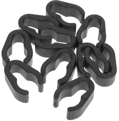 SHOWERORO 10pièces Supports De Câble Pour Microphone Pinces De Câble Plastique Pour Maison Scène