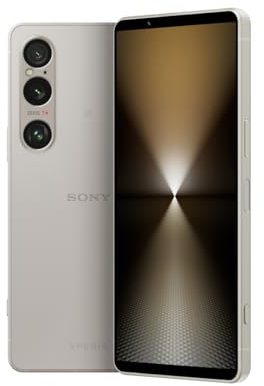 Sony Xperia 1 VI Smartphone 256 Go 16,5 cm (6,5) Argent Android™ 14 Double SIM
