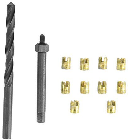 Ensemble de Réparation de Fil Auto-cuit L'effet D'entretien D'installation Facile pour les Machines Construction Couleur Zinc -colonic en Acier en Carbone