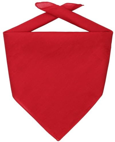 Chapeaushop Bandana Goal Bandanas Foulard (Taille Unique - Rouge)