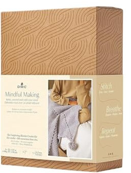 DMC Mindful Making Comforting Blanket Crochet Kit