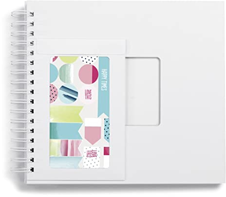 Hama Kit creativo, album a spirale fai da te con accessori, idea regalo fotografica fai da te