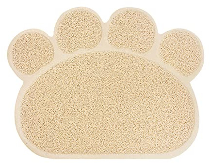 Alfombrilla de arena para menos residuos, fácil de limpiar, almohadilla de control de dispersión, caja de mascotas, trampa de arena