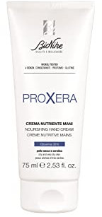 Bionike Proxera - Crema Mani Riparatrice Nutriente per Pelli Secche e Xerotiche, Azione Idratante e Protettiva, Allevia Secchezza e Fissurazioni, Dona Morbidezza alla Pelle, 75 ml