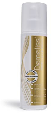 Demeliss Spray Termoprotettore LISS & PROTECT 200ml – Lisciante Anti Crespo – Proteine della Seta – Prima della Piastra su Capelli Asciutti o Umidi – Protegge la Fibra – Trattamento Professionale