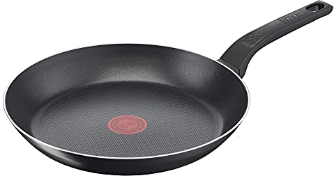Tefal Easy Cook & Clean Bratpfanne 32 cm, Antihaftbeschichtung, Thermosignal-Temperaturanzeige, Schwarz, (ohne Induktion) B5550833