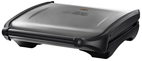George Foreman Entertaining 7-Portion Grill 19932, Silver