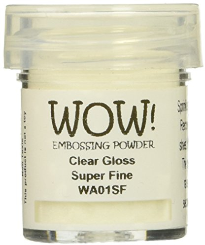 Wow Embossing-Puder, 15 ml, transparent glänzend