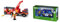 BRIO World 33811 - Feuerwehr Leiterfahrzeug mit Licht und Sound, bunt & World 33825 - Polizeiwagen mit Licht und Sound
