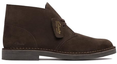 Clarks Mens Desert Boot Evo Black Suede Ankle Boots,Desert Boots,Lace Up