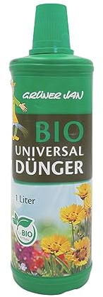 Grüner Jan BIO-Universaldünger 1 Liter Spezialdünger Blumendünger Pflanzendünger