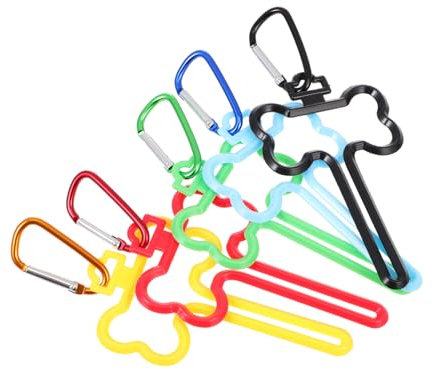 Supvox 10stücke Pet Müllbeutel Halterungen Tragbare Fixierclips Für Hundekotbeutel Einfacher Gebrauch Beim Gassi Gehen Leicht Und Platzsparend Für Unterwegs