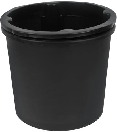 FONDOTIN Secchio per Piantare Patate e Arachidi Resistente e Traspirante Contenitore per Giardino Riutilizzabile e Pratico per Giardinaggio Vaso da Giardino Nero Accessorio per