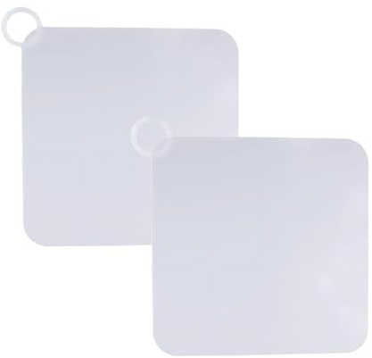 Tapa Desague Ducha Antiolores Olores, 2 pcs Tapones de Silicona Desagüe Cubierta, Ubierta Desodorante Antiolor, Desodorización de Alcantarillado, para Baño, Cocina, Baño, （Cada 12 * 12cm）