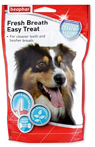 Beaphar - Fresh Breath Easy Treats - Tasty Dental Care For Dogs - For Cleaner Teeth & Fresher Breath - 150g