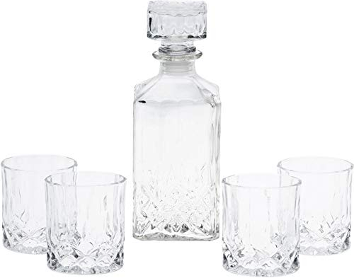 Self Import Agencies CARAFE AVEC 4 VERRES WHISKEY