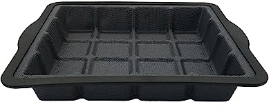 Zenker 42844 Moule à gâteaux tablette de chocolat, moule tablette, moule silicone tablette, Silicone, Fibre de verre, 22 x 24,5 x 3,8 cm