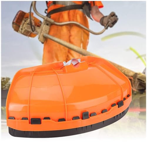 Obetuens Protecteur De Coupe-Herbe, Bouclier De Protection De Débroussailleuse, Accessoire De Couverture Anti-poussière en Plastique pour Tondeuse à Gazon De 26 Mm/28 Mm