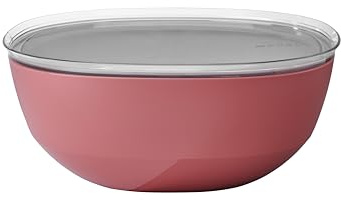 Mepal Silueta Serveringsskål Med Lock Som Tål Diskmaskin Och Mikrovågsugn, Sallads-/Tapasskålar, Bordsartiklar, 5 000 Ml, Svart, Nordic Black