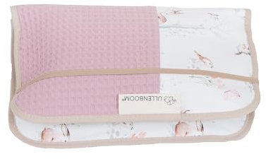 ULLENBOOM ® Windeltasche für unterwegs Märchenwald (Made in EU) - Wickeltasche für bis zu 3 Windeln, Feuchttücher & weiteres Zubehör, Windeletui mit Reißverschluss & Gummiband, klein & lässig