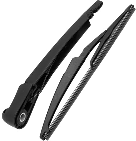 MospdyGear 2Pcs Rear Wiper Arm Blade and Arm Set, Back Windscreen Wiper